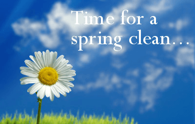 spring clean
